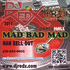 Red X 039 Mad Bad Mad