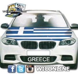 Greece Car Hood Cover