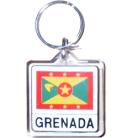 Grenada Square Keychain