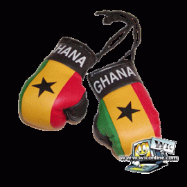 Ghana Mini Boxing Gloves