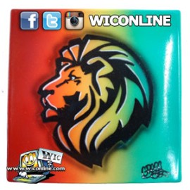 Jah Lion Custom Plate