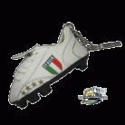 Italy Shoe Keychain