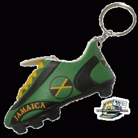Jamaica Shoe Keychain