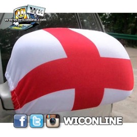 England Side Mirror Flags