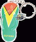 Guyana Slipper Keychain