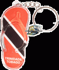 Trinidad Slipper Keychain