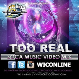Too Real Soca DVD by DJ Magic