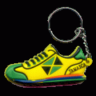 Jamaica Shoe Keychain