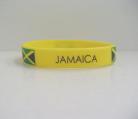 Jamaica Rubber bracelet (yellow)
