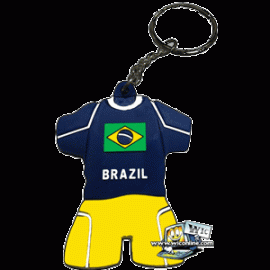 Brazil Jersey Keychain