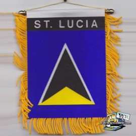 St. Lucia Mini Banner