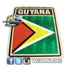 Guyana Square Bumper Sticker