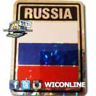Russia Square Bumper Sticker